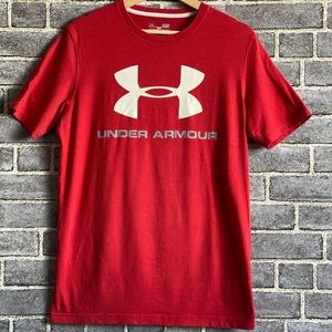 Red Under Armour Shirt